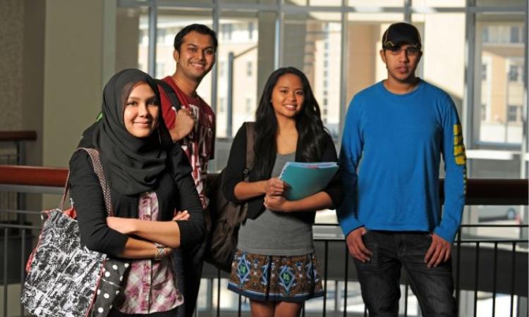 Students smiling, SITUATE project