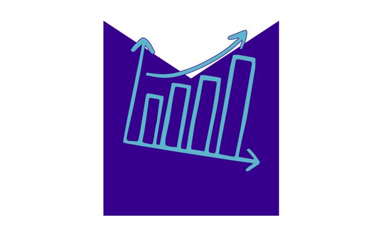 Drawing of line graphic
