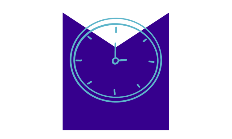 Drawing of a clock