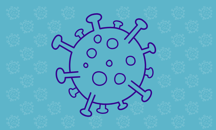 An illustration of the coronoavirus