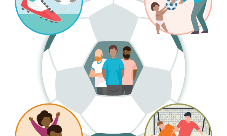 Dads and Football graphic