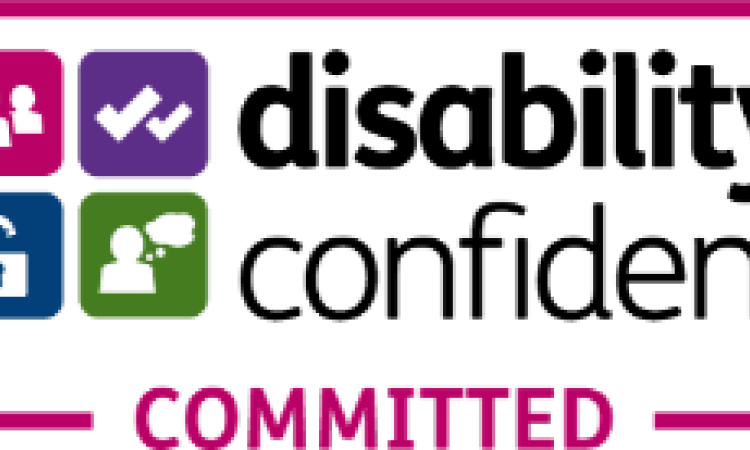Disability Confident Committed logo