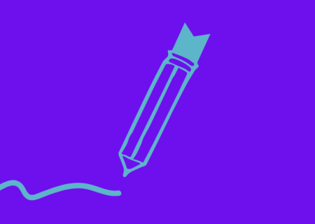 An illustration of a pencil